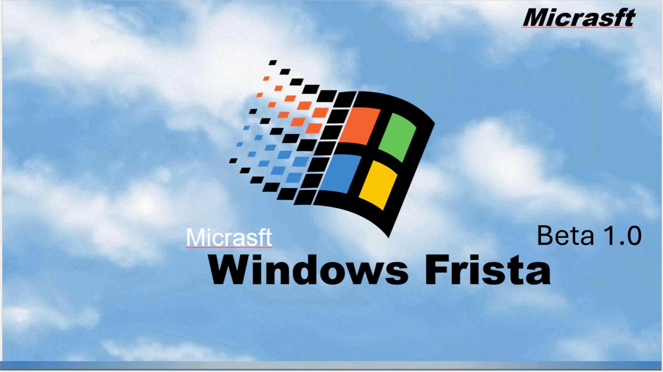 Виндовс фриста в повер поинт бета (это вымашленая виндовс) смотреть онлайн