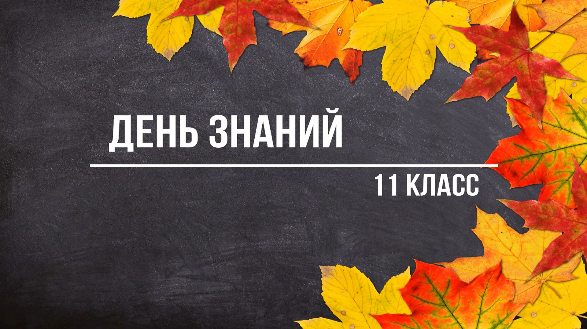 День знаний 11-е классы (02.09.2024) смотреть онлайн