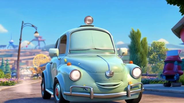 Колеса крутятся, музыка звучит весело мультик смотреть онлайн