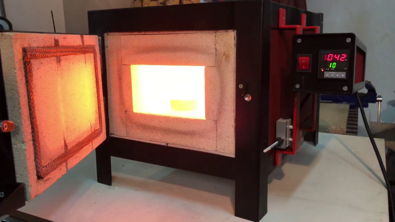 Электрическая печь для термообработки своими руками смотреть онлайн