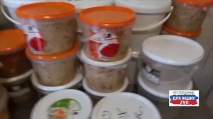 Утреннее включение из первого ресторанчика. Наши труженицы наготовили много вкусного  для защитников