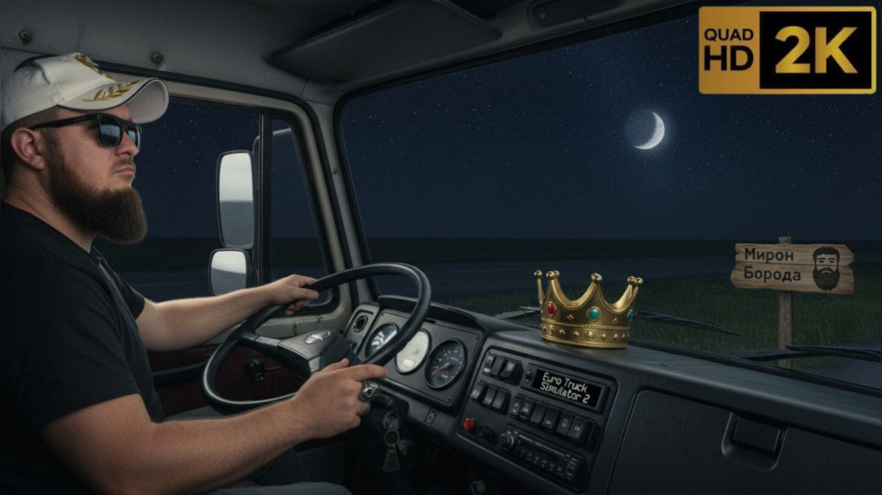 Euro Truck Simulator 2 ►Играем на руле►Таскаем грузы по всей стране►Марафон PC игр►#1 смотреть онлайн