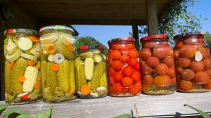 ВЛОГ отпуск в деревне ч.2 АРБУЗ урожай, заготовки, готовимся к холодам