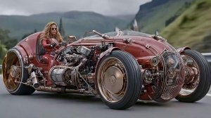 Фантазийный ретро-транспорт (стимпанк)