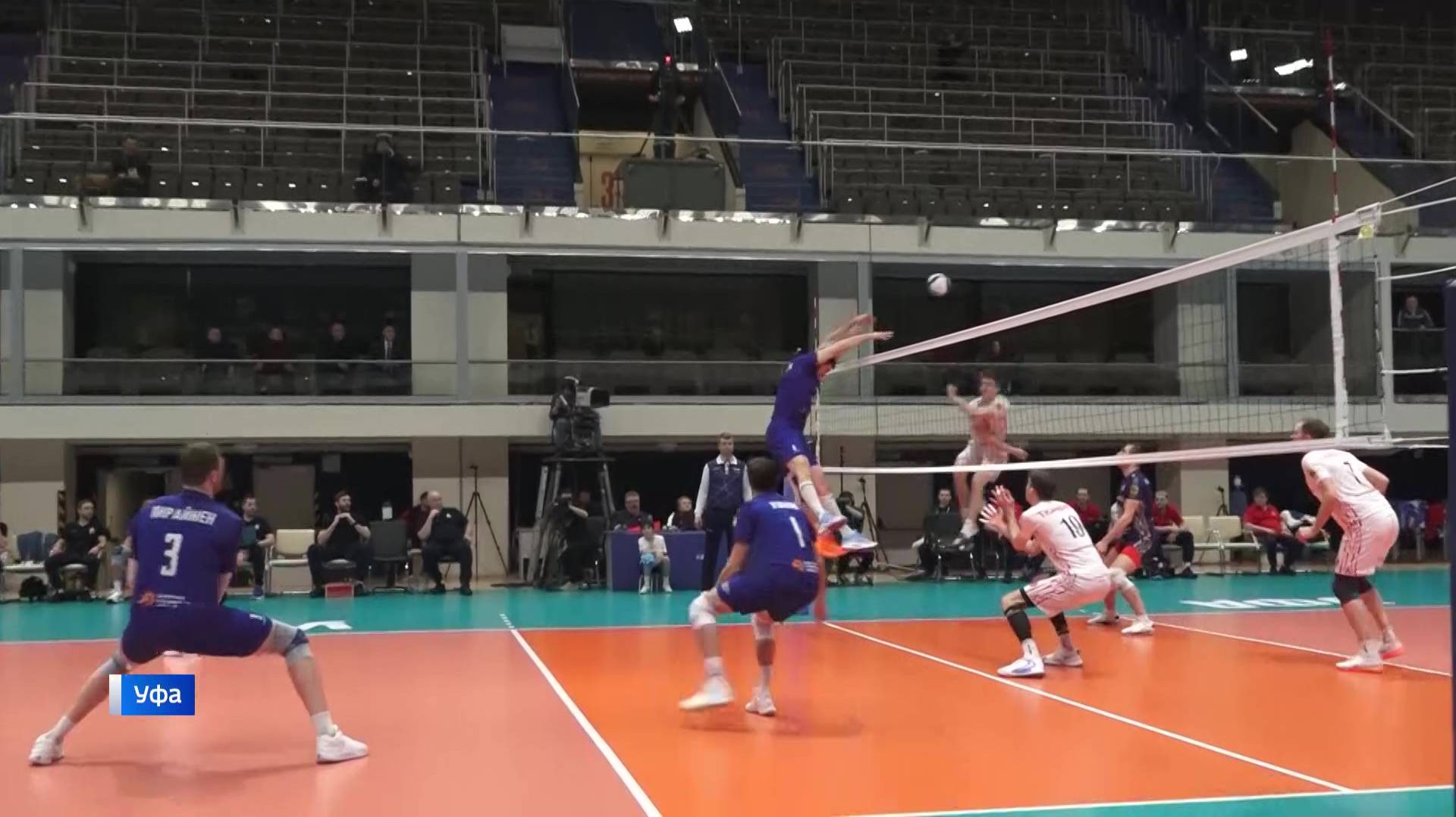 Уфимский волейбольный клуб «Динамо-Урал» уступил «Оренбуржью» смотреть онлайн