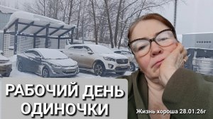РАБОЧИЙ ДЕНЬ ОДИНОЧКИ _ ЖИЗНЬ В ДЕРЕВНЕ _ РАБОТА В ГОРОДЕ _ ЖИЗНЬ ХОРОША 28.01.25г