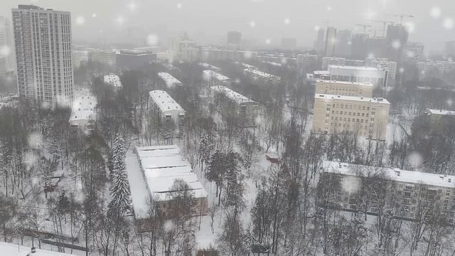 Мой город засыпает снегопад смотреть онлайн