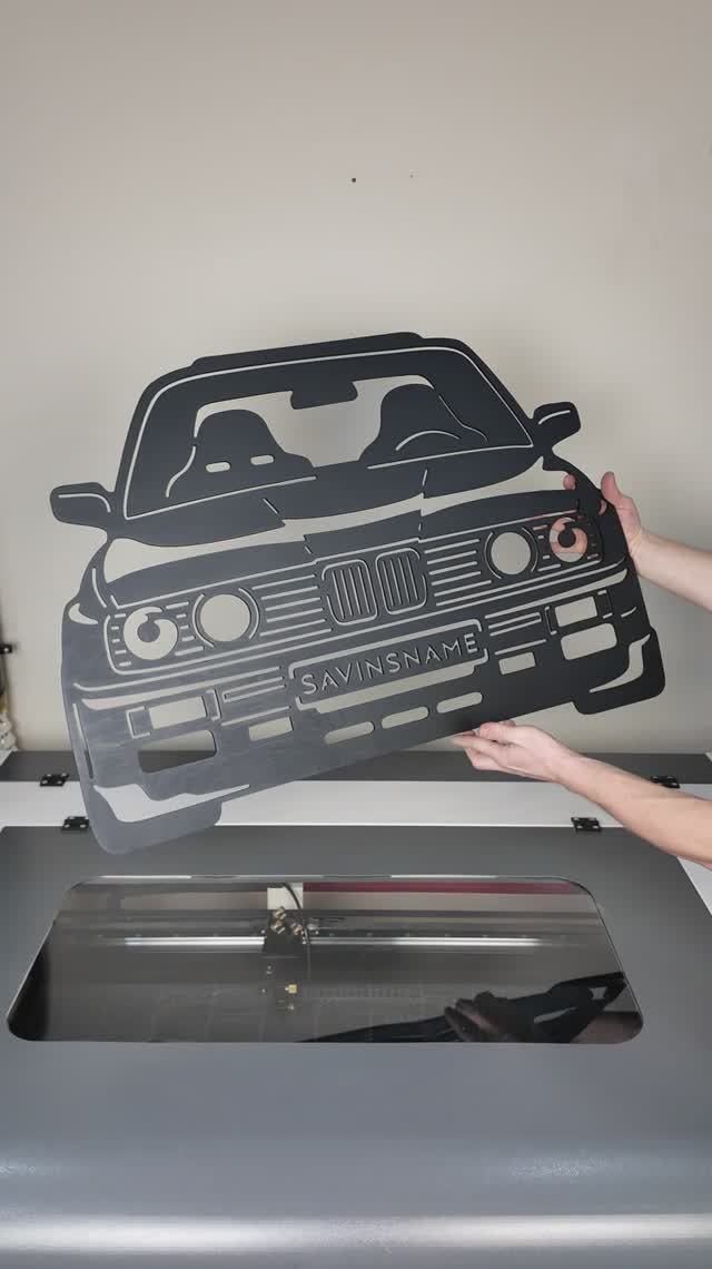 Создайте уникальное панно из фанеры на лазерном станке с ЧПУ. Savinsname смотреть онлайн