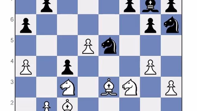 Михаил Таль _дает прикурить_ чемпиону США жертвуя коня на _g4_ смотреть онлайн