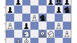 Михаил Таль _дает прикурить_ чемпиону США жертвуя коня на _g4_