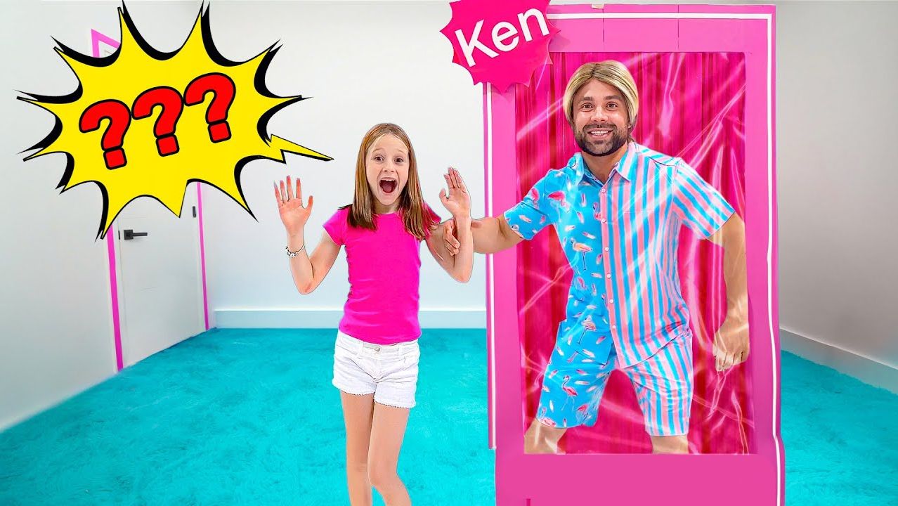 Настя как кукла Барби смотреть онлайн