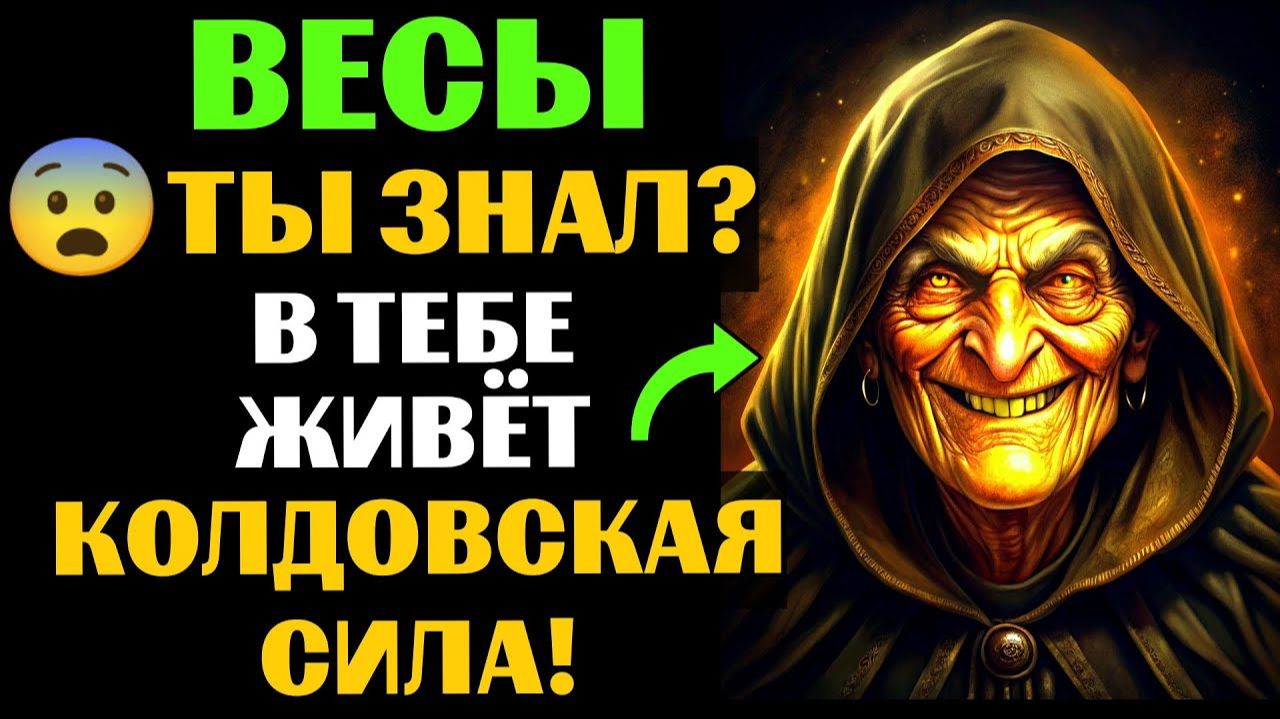 🆘33 ПРИЗНАКА, которые с головой ВЫДАЮТ ведьму в ВЕСАХ⚖. Спорим, вы УЖЕ это замечали❓ смотреть онлайн