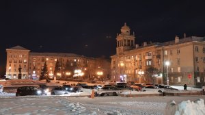 Южный Урал. Магнитогорск. Вечерний Ленинский район. 28 января 2026 г.