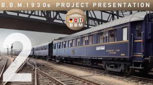 BBM1930s #2 - Презентация большого макета Берлин-Базель-Милан. Часть 2