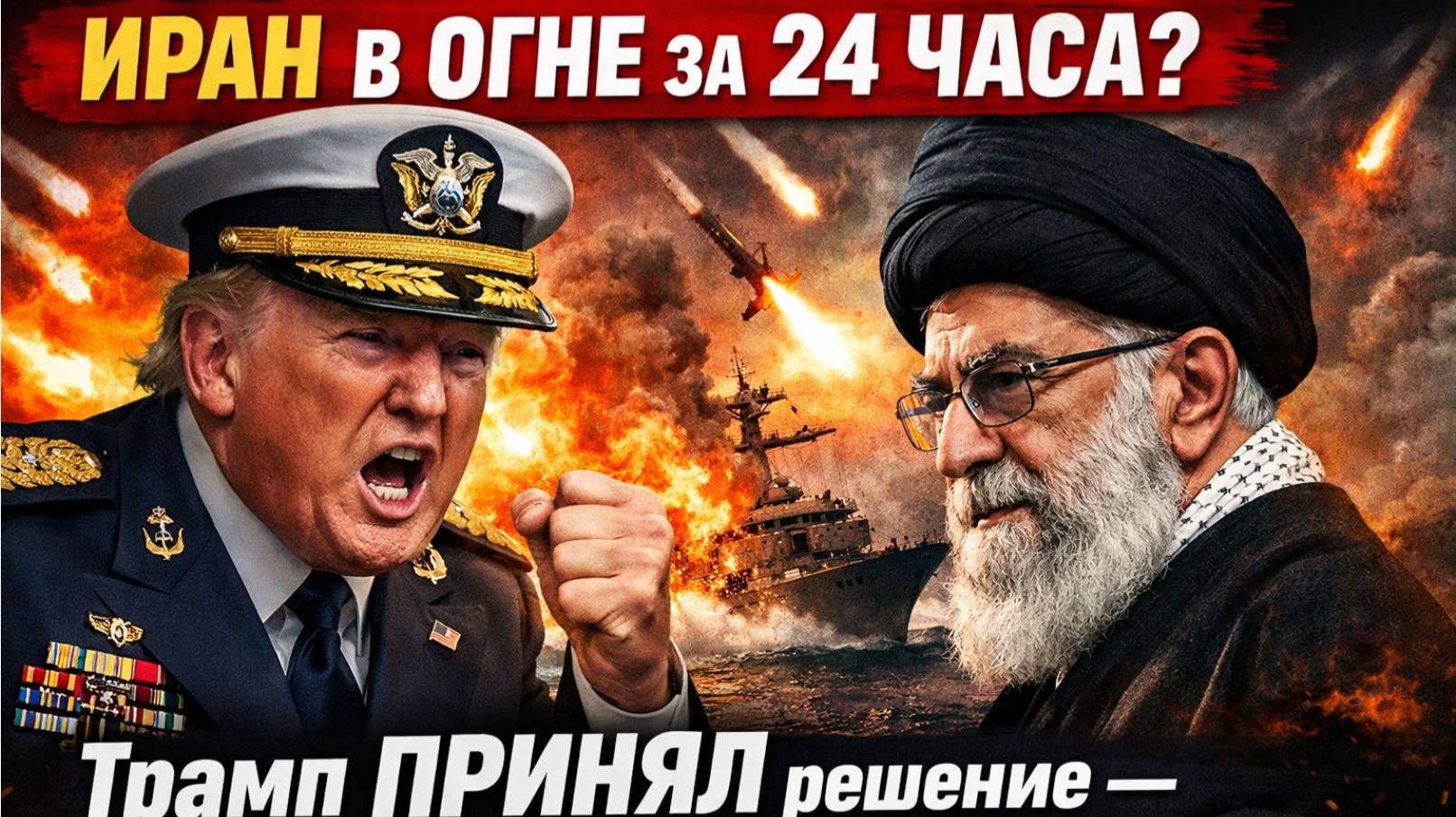 УДАР ЧЕРЕЗ 72 ЧАСА! Трамп ПРИНЯЛ решение — Иран ждёт «Полуночный молот-2 смотреть онлайн