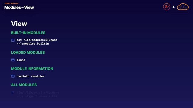 Linux Diagnostics and Troubleshoot p18 005 Kernel Modules смотреть онлайн