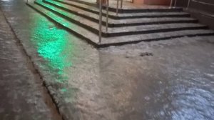 Тротуары и дворы Воронежа вновь покрылись льдом