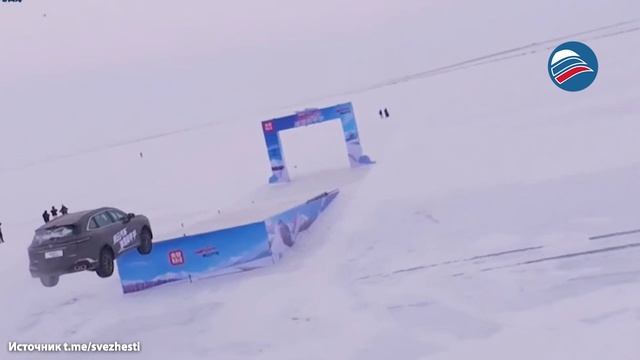 Рекорд Гиннесса в -30°C: китайский кроссовер Changan CS75 Plus совершил прыжок на 20,9 метра смотреть онлайн