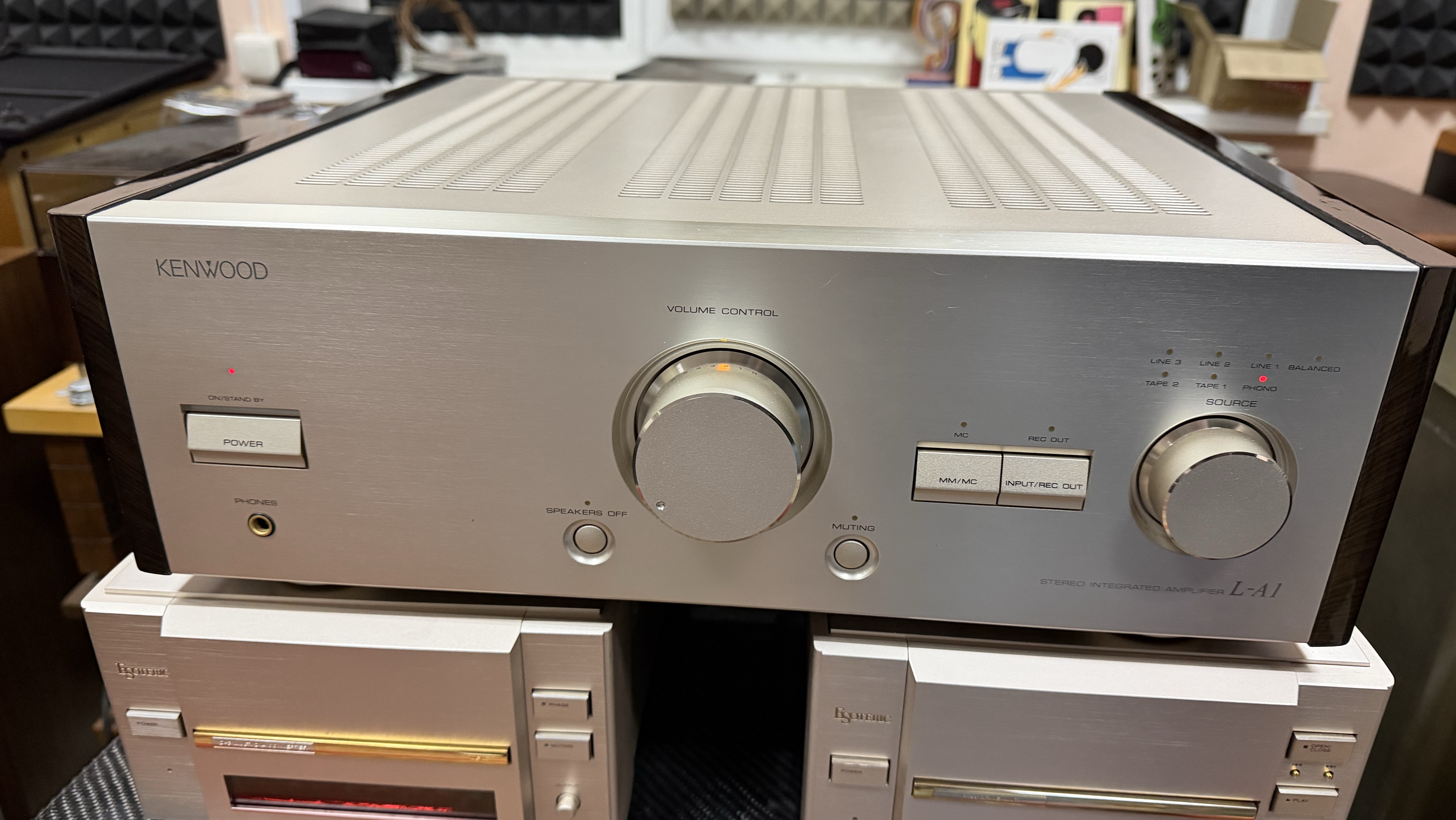 Усилитель Kenwood L-A1 смотреть онлайн