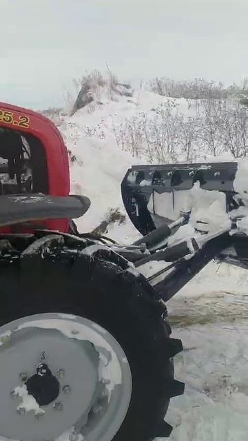 МТЗ Коммунальный отвал смотреть онлайн