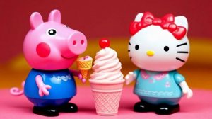 мультики для детей , коте, хеллоу китти, котэ, кошки, свинка пеппа, кошечки собачки, три кота