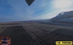 Последний СУ-25 ВВС Украины был сбит российской ракетой (вид от первого лица)