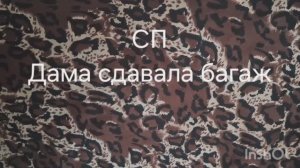 СП Дама сдавала багаж.сезон 2.Вступление