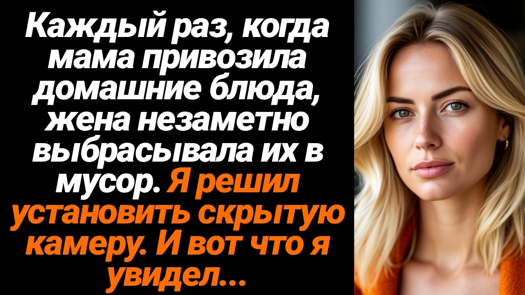 Жизненные Истории/Каждый раз, когда мама привозила домашние блюда, жена незаметно выбрасывала их в м смотреть онлайн