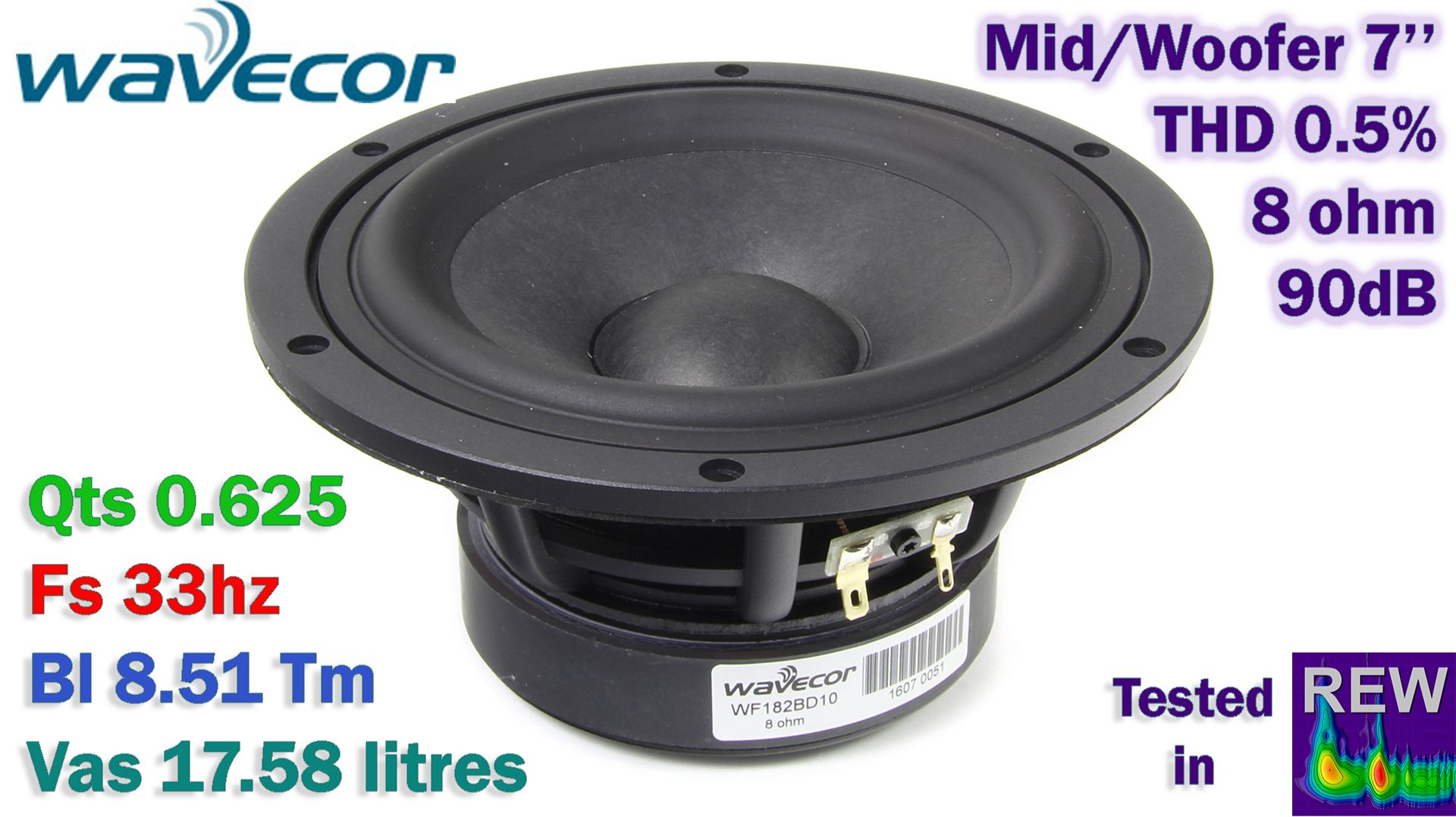 НЧ динамик Wavecor WF182BD10 с aliexpress смотреть онлайн