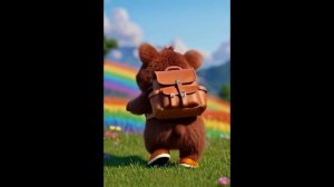 Мишка весело танцует