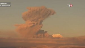 На Камчатке проснулся вулкан Шивелуч