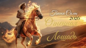 Огненная Лошадь. Я - на коне. 2026. С Новым Годом. Песня Силы.