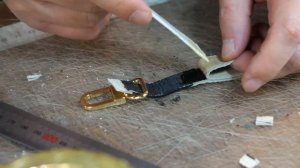 Процесс восстановления старых люксовых сумок Gucci. Корейский мастер