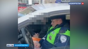 В Уфе на улице Города Галле поймали 16-летнего юношу за рулем «девятки» без прав