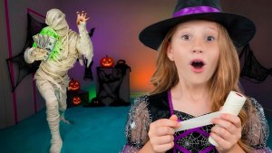 Настя и ее магазин для Хэллоуина