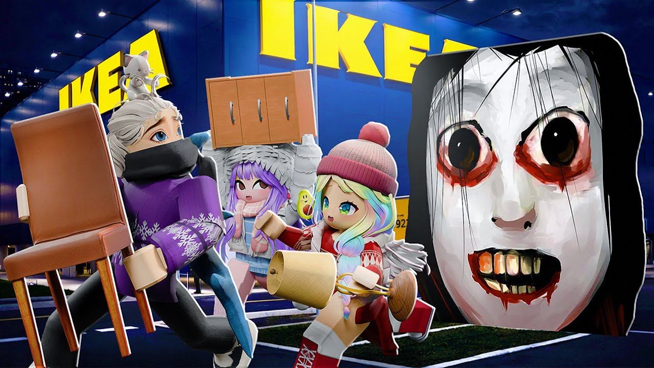 ИКЕЯ, НО ЗА НАМИ ОХОТЯТСЯ НОВЫЕ СУЩНОСТИ! смотреть онлайн