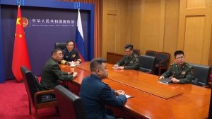 Министры обороны России и Китая провели переговоры по видеосвязи