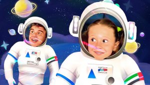 Настя и папа исследуют детские развлечения в Дубае