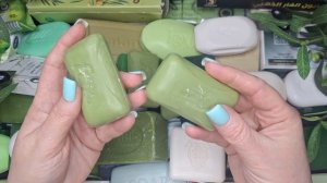 🫒Oliva soap🫒Unpacking🫒
 Оливковое мыло,распаковка.