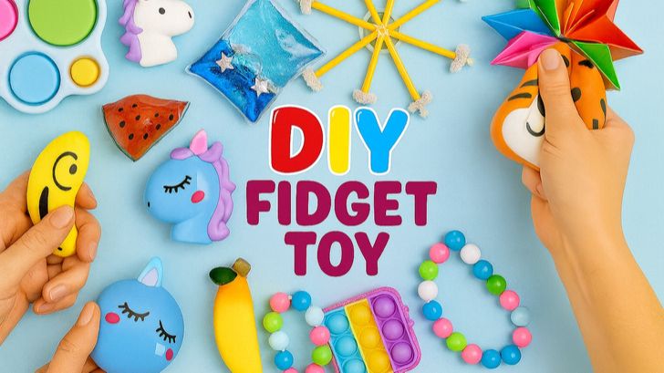 Хорошее настроение 😊 Идеи фиджет-игрушек от стресса ✨ смотреть онлайн