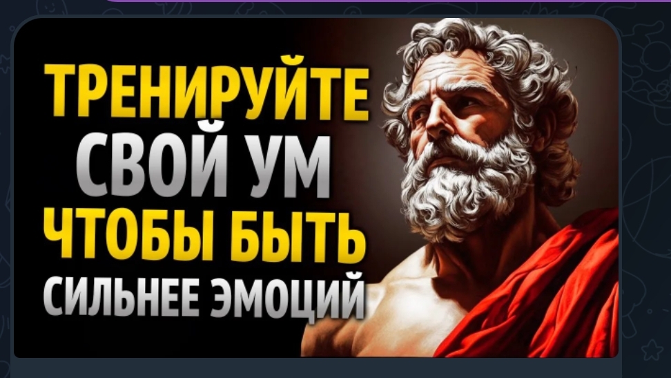 как тренировать разум чтобы он был сильнее эмоций Стоицизм
