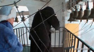 Иеродиакон Роман (Огрызков), колокольный звон, Соборная колокольня, Рязанские перезвоны. Зима 2026