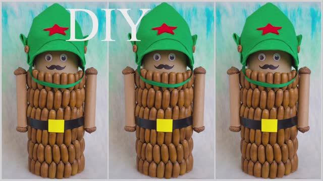 СУПЕР ПОДЕЛКА на 23 ФЕВРАЛЯ своими руками смотреть онлайн