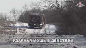 Уничтожение опорных пунктов ВСУ танкистами группировки «Восток»