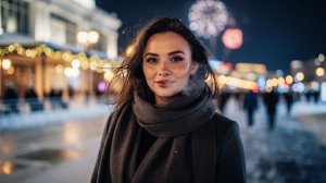 Новый год в Москве прогулка у Северного речного вокзала 🎆