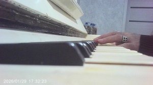 Пианино: "Во поле берёза стояла"