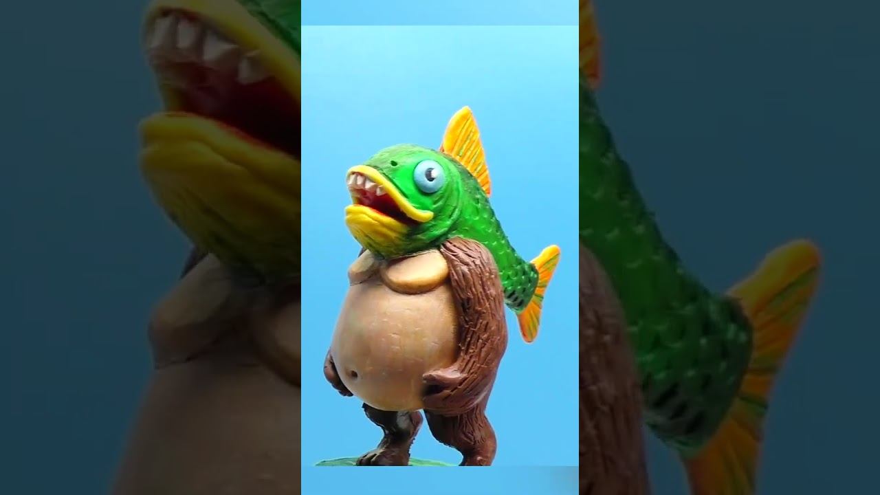 Ta Ta Ta Sahur, La Esok Sekolah, Svinino Bombombino Brainrot мемы из пластилина смотреть онлайн