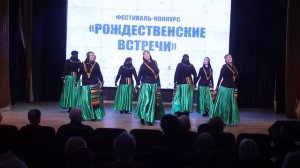 "Сударушки". Ачарули "Гандагана". Фестиваль "Рождественские встречи". Педагог Оксана Бабаева