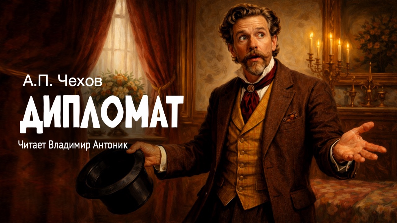 Ко дню рождения автора. «Дипломат». А.П. Чехов. Аудиокнига. Читает Владимир Антоник смотреть онлайн