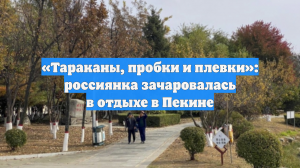 «Тараканы, пробки и плевки»: россиянка зачаровалась в отдыхе в Пекине